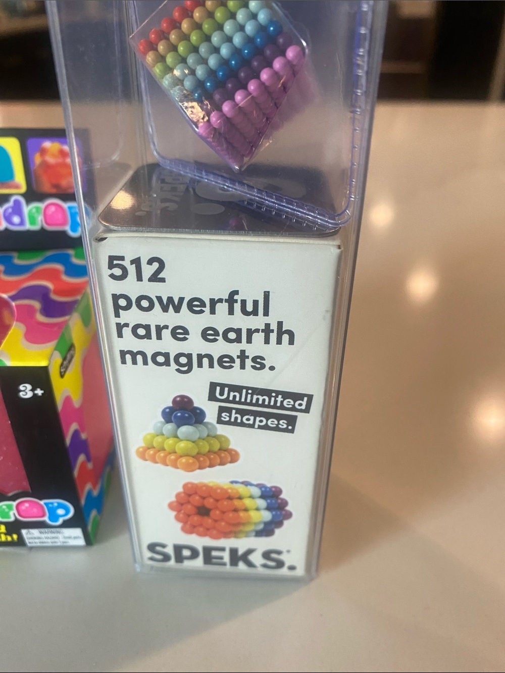 NewDoh Gumdrop-Pink and Speks fidgets!! - Picture 2 of 3